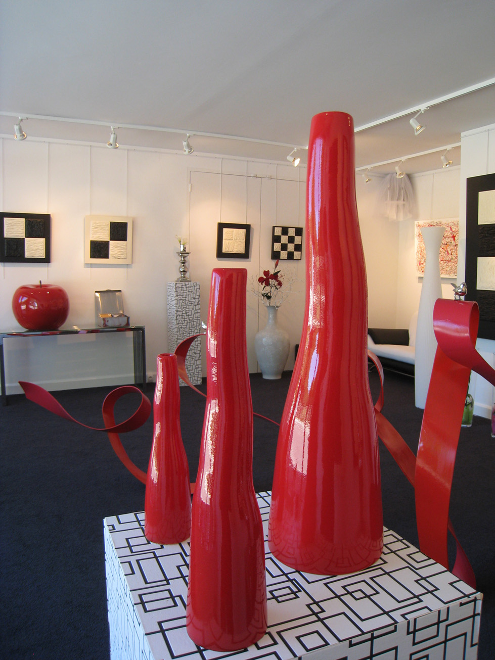 Ceramique Rouge Deco Interieur Deco Exterieur Creation Artiste Jonquieres