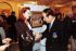M. Park Yong Sung Président de la Fédération Internationale de judo, membre du C.I.O et Gloria Stetbay